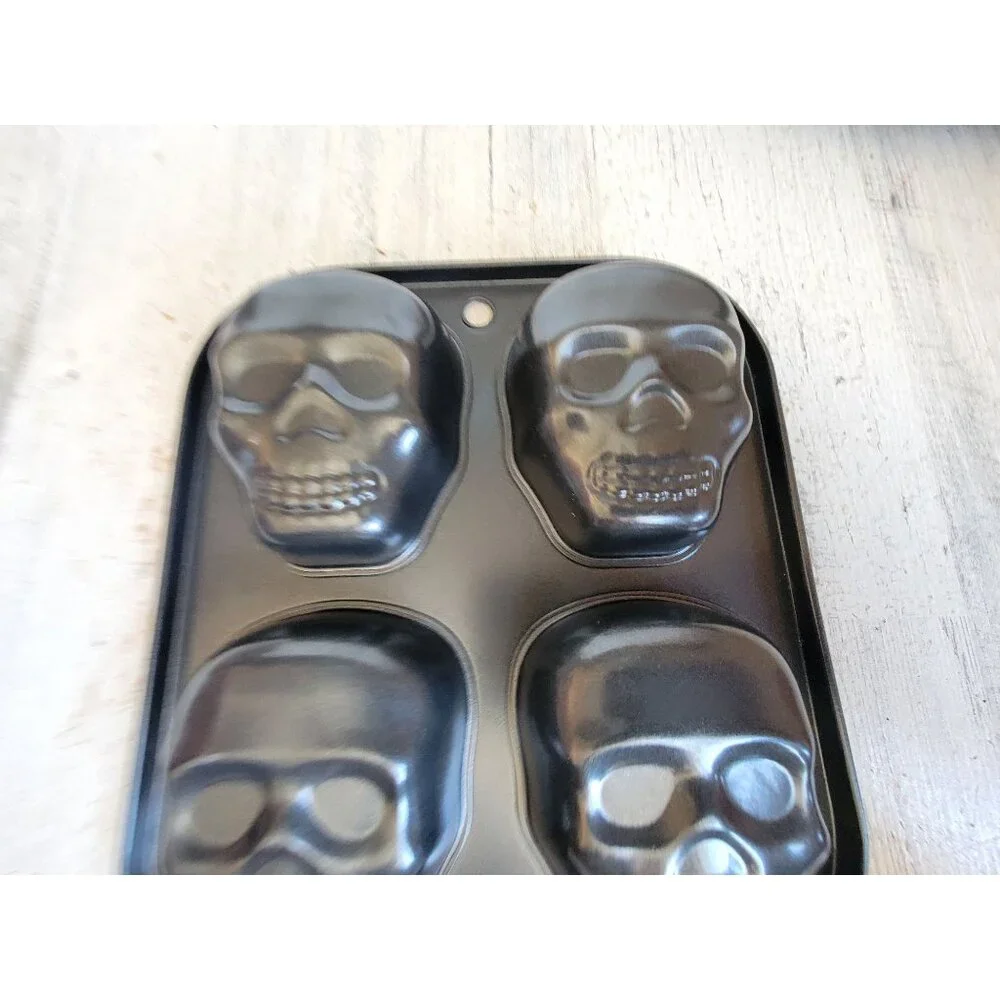 Baking mold pumpkin skull head kitchen‎ accessory set home